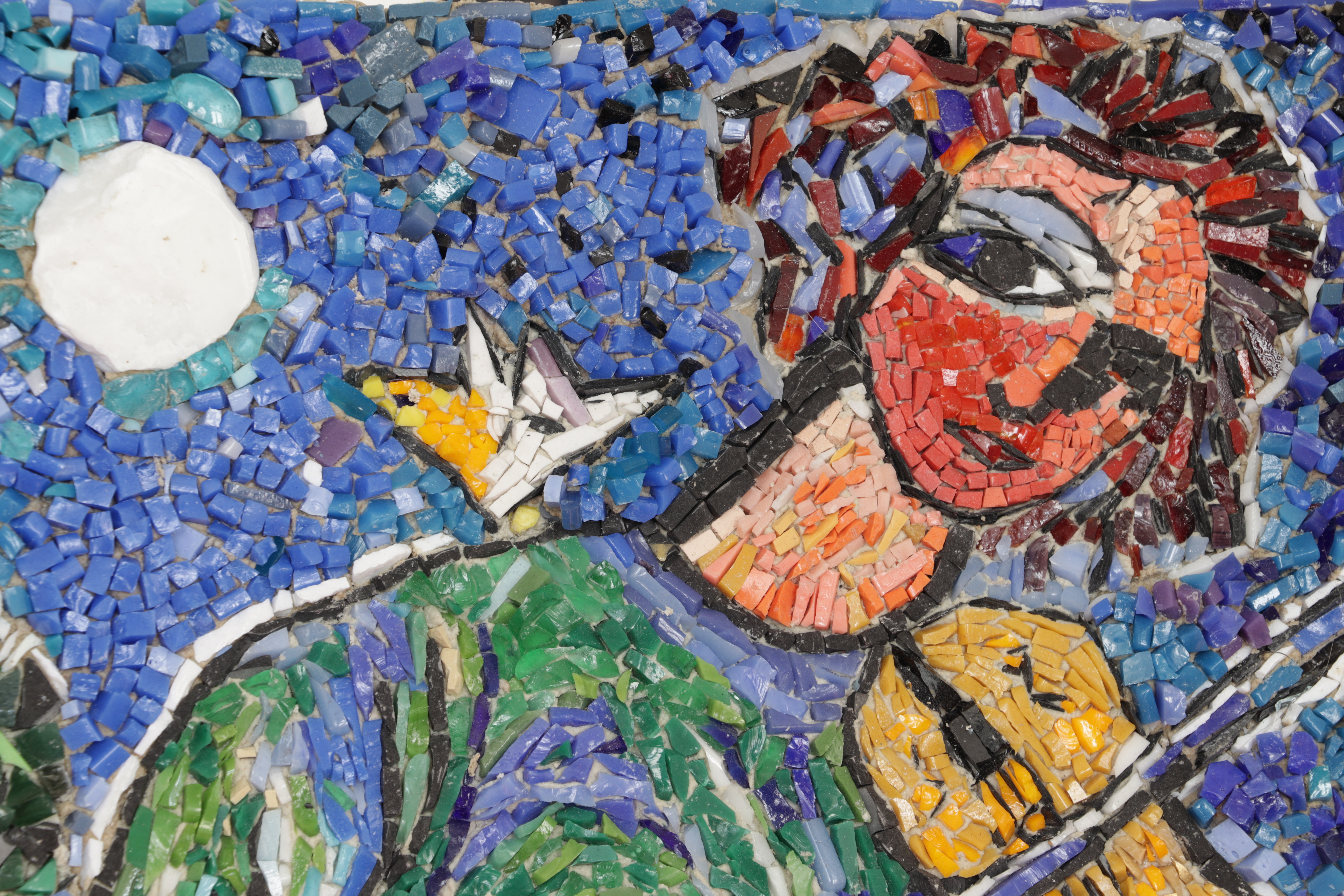 Détail 1 - Le violoniste de Chagall